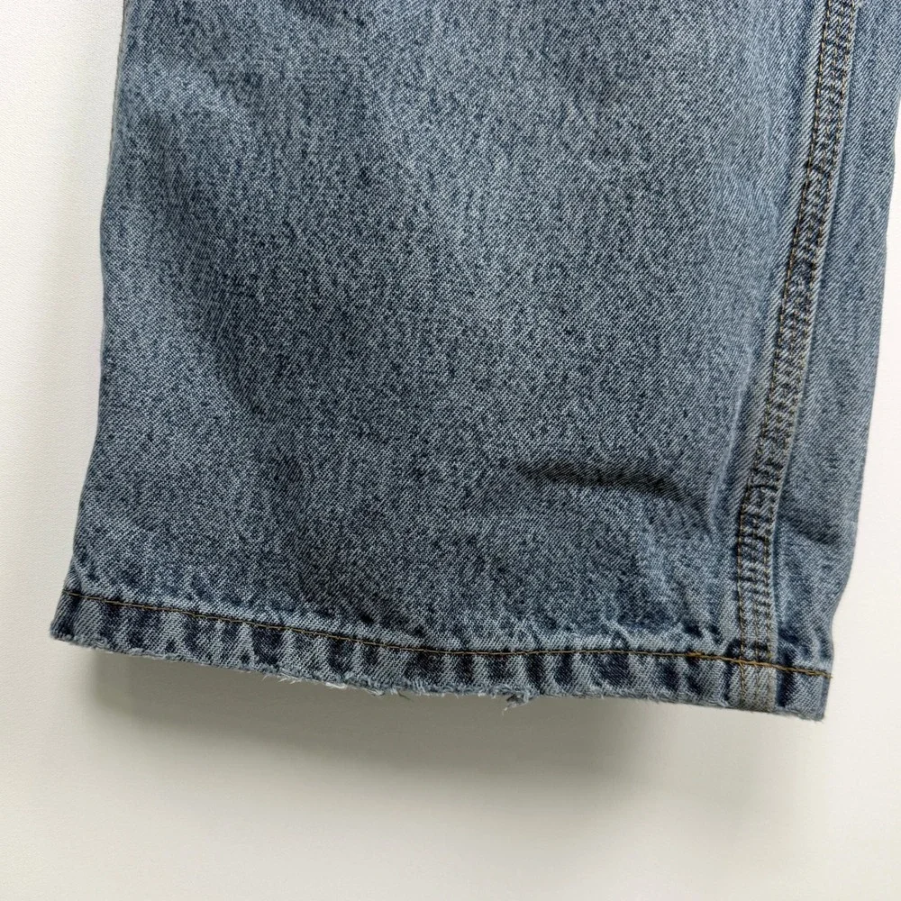 Carhartt Carpenter Jeans Mens 32x34 Blue Good Utility Workwear Denim B11 DST